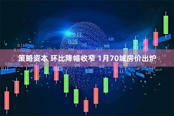 策略资本 环比降幅收窄 1月70城房价出炉